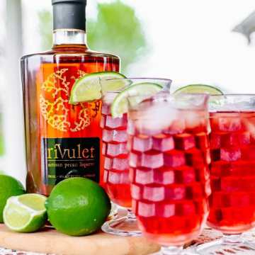 RIvulet Pecan Liqueur Cape Codder Cocktail by JC Phelps of JCP Eats, A Kentucky-Based Food Blog