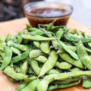 Honey Soy Glazed Edamame
