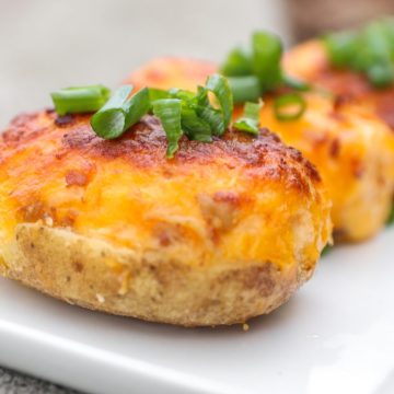 Cheddar and Bacon Twice-Baked Southern Potatoes