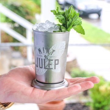 Gin Mint Julep Kentucky Derby Party Cocktails