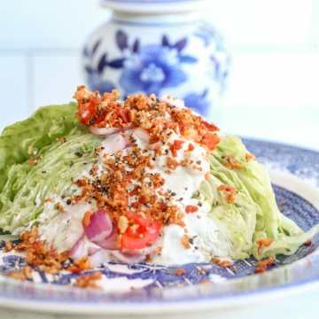 Blue Cheese Wedge Salad - Restaurant Quality!