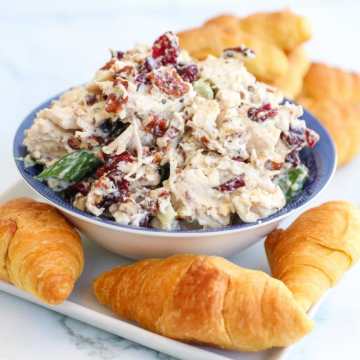 Cranberry Pecan Chicken Salad
