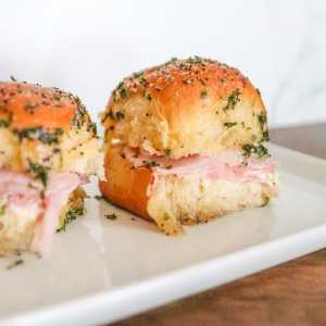Ham and Pepperjack Cheese Sliders
