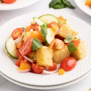 Panzanella Salad with Vinaigrette