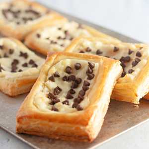 Chocolate Chip Cream Cheese Danishes