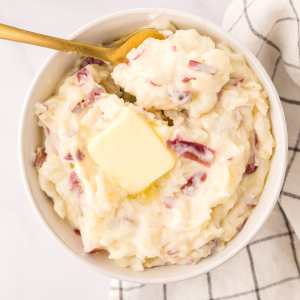 Creamy Mashed Red Skinned Potatoes