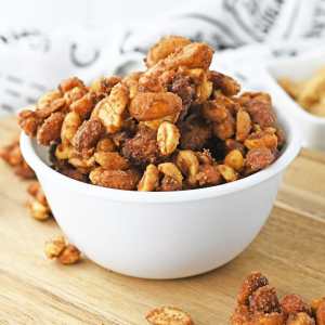 Crockpot Candied Nuts