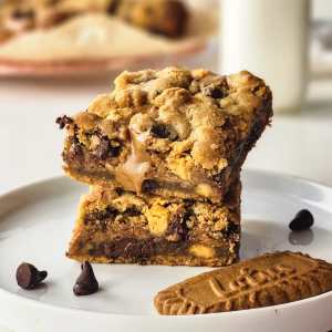 Biscoff Cookie Bars