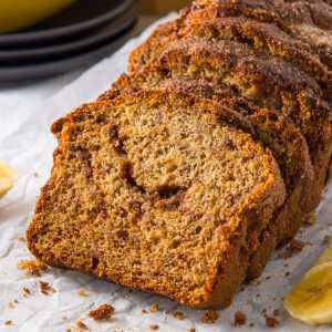 Cinnamon Swirl Banana Bread