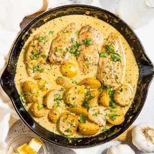 Dijon Chicken and Potatoes