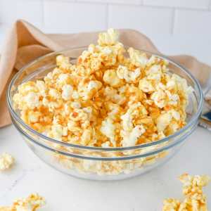 Homemade Caramel Popcorn