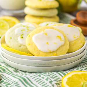 Lemon Lime Meltaway Cookies