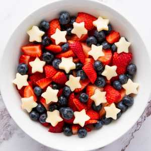 Patriotic Fruit Salad