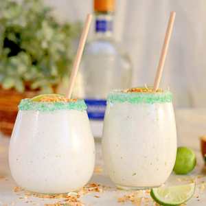Frozen Coconut Lime Margarita