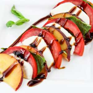 Peach Caprese Salad