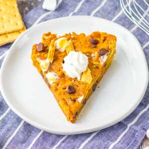 Pumpkin Smores Cookie Cake