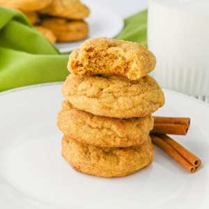 Pumpkin Snickerdoodle Cookies