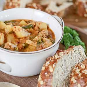 Sausage Kale Potato Soup