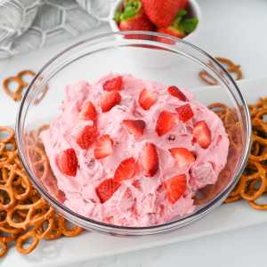 Strawberry Pretzel Dip